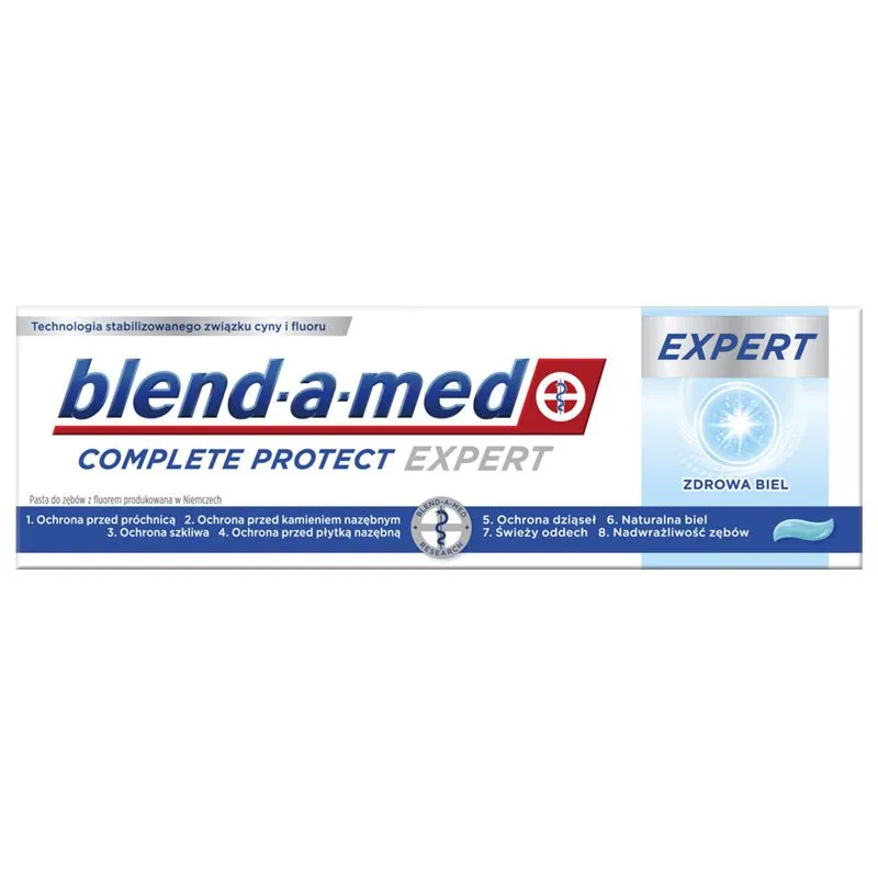 Зубная паста Blend-a-Med Complete Эксперт защиты, здоровая белизна купить недорого в Украине, фото 1