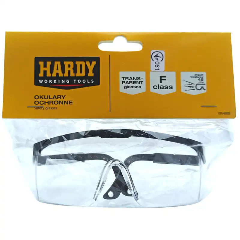 Очки защитные Hardy, категория F, прозрачный, 1501-480000 купить недорого в Украине, фото 1
