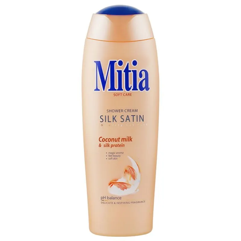 Крем-гель для душа Mitia Silk Satin, 400 мл, 8595025809445 купить недорого в Украине, фото 1