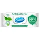 Влажные салфетки Smile antibacterial із соком подорожника, 100 шт, фото 1 Влажные салфетки Smile antibacterial із соком подорожника, 100 шт купить недорого в Украине, фото 1