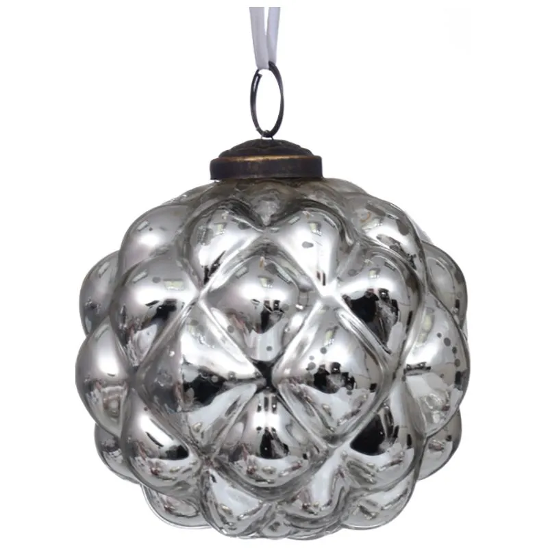 Игрушка ёлочная Lefard, 10 см, серебро, 873-021 купить недорого в Украине, фото 1