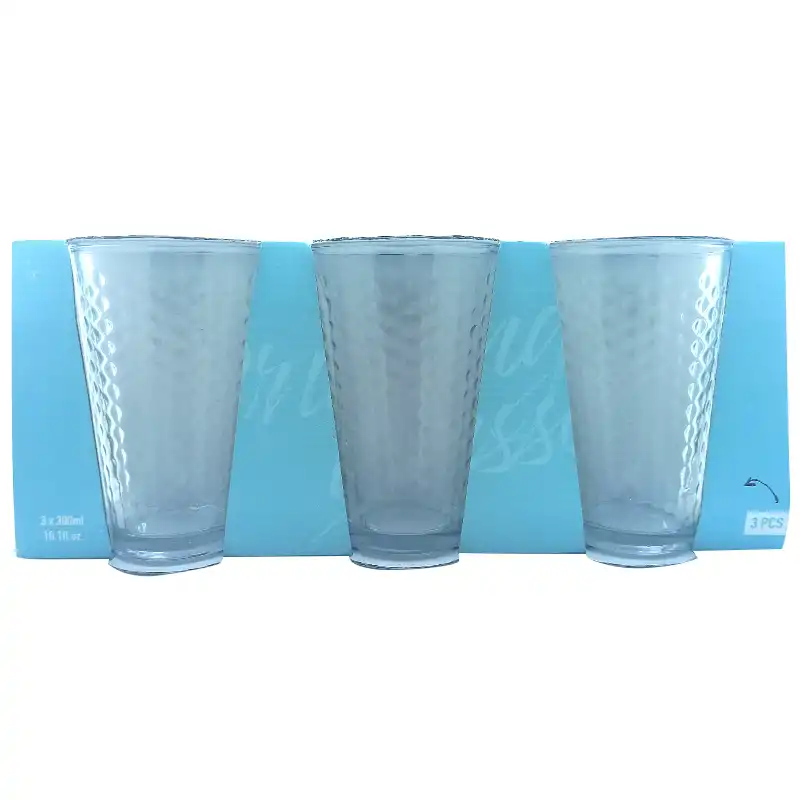 Набір склянок Koopman 3 шт, 300 мл, YE6000020 купити недорого в Україні, фото 1
