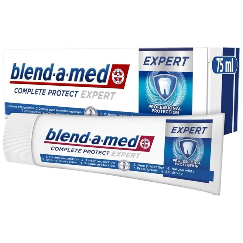 Зубная паста Blend-a-Med Complete Эксперт защиты Профессиональная защита, 75 мл купить недорого в Украине, фото 2