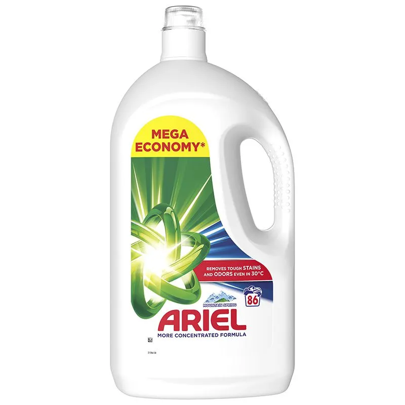 Гель для прання Ariel Гірське джерело, 3,87 л, 86 циклів купити недорого в Україні, фото 2