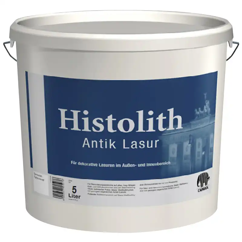 Лессирующий материал Caparol Histolith Antik Lasur, 5 л, прозрачный купить недорого в Украине, фото 1