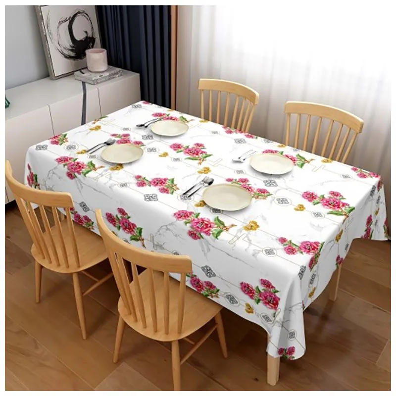 Скатертина Dariana STS5788-1, 3 шари, 137 см х пог.м, ПВХ, 1000010144 купити недорого в Україні, фото 1