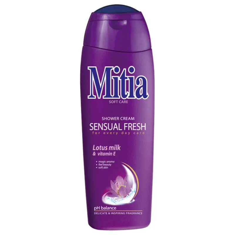 Крем-гель для душу Mitia Sensual Fresh, 400 мл, 8595025809469 купити недорого в Україні, фото 1