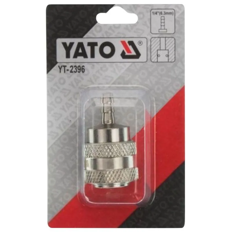 Быстроразъемное соединение для шланга Yato, 8 мм, YT-2396 купить недорого в Украине, фото 2