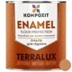 Эмаль для пола Kompozit Terralux, 0,9 кг, жёлто-коричневый, фото 1 Эмаль для пола Kompozit Terralux, 0,9 кг, жёлто-коричневый купить недорого в Украине, фото 1