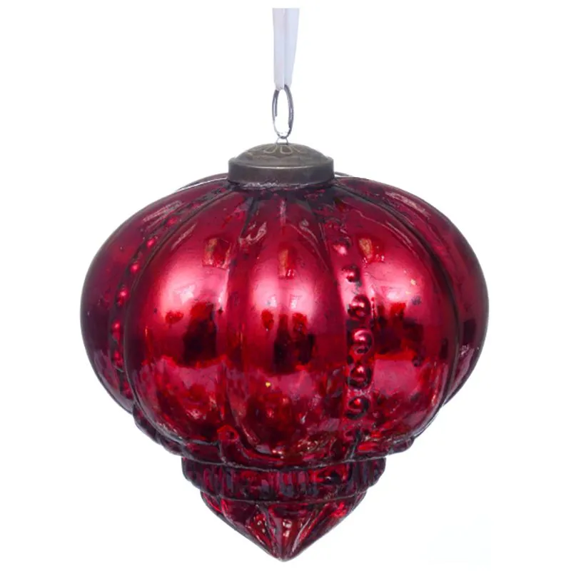 Игрушка ёлочная Lefard, 13 см, красный, 873-033 купить недорого в Украине, фото 1