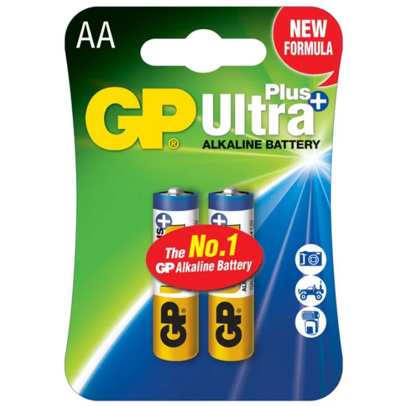 Батарейки GP Batteries 15AUP21-SB2, 2 шт купити недорого в Україні, фото 1