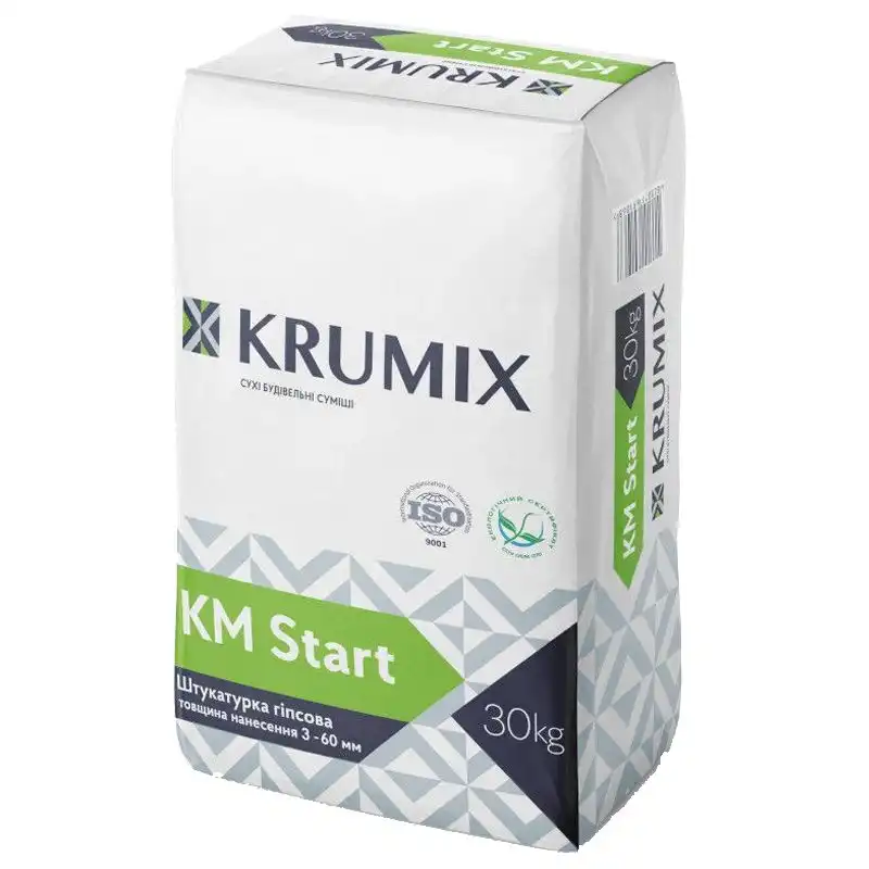 Штукатурка Krumiх КM Start, 30 кг, фото 1 Штукатурка Krumiх КM Start, 30 кг купить недорого в Украине, фото 1