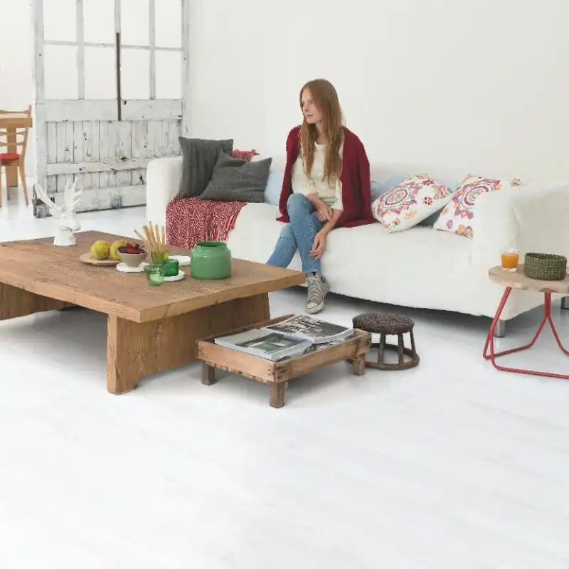 Ламінат Quick Step Impressive 32, 8 мм, Дошка біла, IM1859 купити недорого в Україні, фото 1