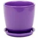 Горщик Сонет, 2 л, фіолетовий, фото 1 Горщик Сонет, 2 л, фіолетовий купити недорого в Україні, фото 1