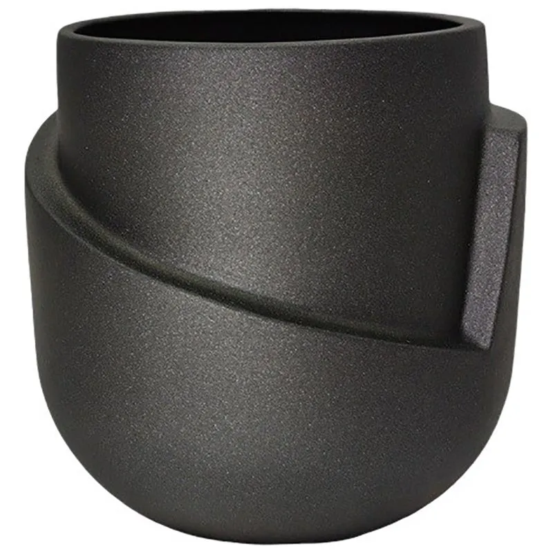 Горшок керамический Спейс Икс, 3,8 л, жемчужина черная купить недорого в Украине, фото 1