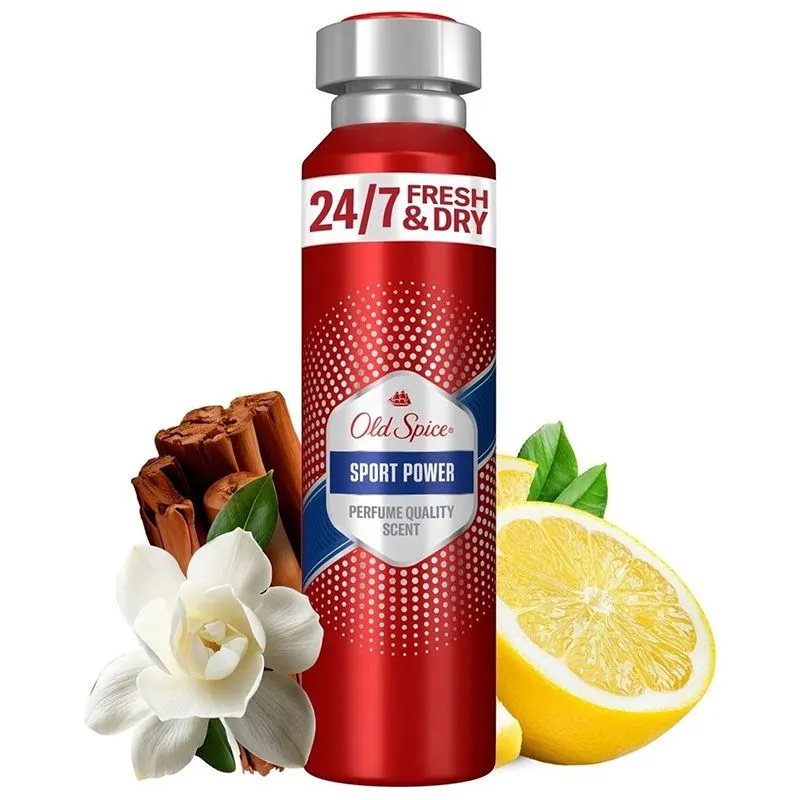 Аэрозольный антиперспирант Old Spice Sport Power, 150 мл купить недорого в Украине, фото 2