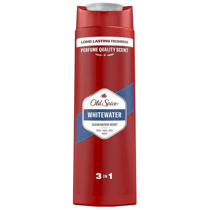 Гель для душа и шампунь Old Spice 2 в 1 Whitewater, 400 мл купить недорого в Украине, фото 1