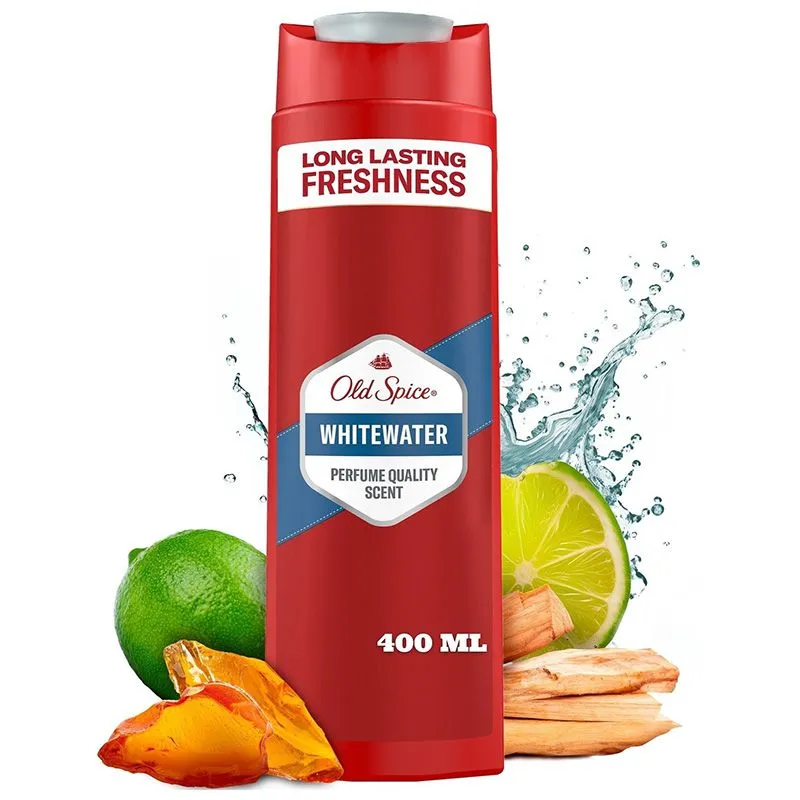 Гель для душа и шампунь Old Spice 2 в 1 Whitewater, 400 мл купить недорого в Украине, фото 2