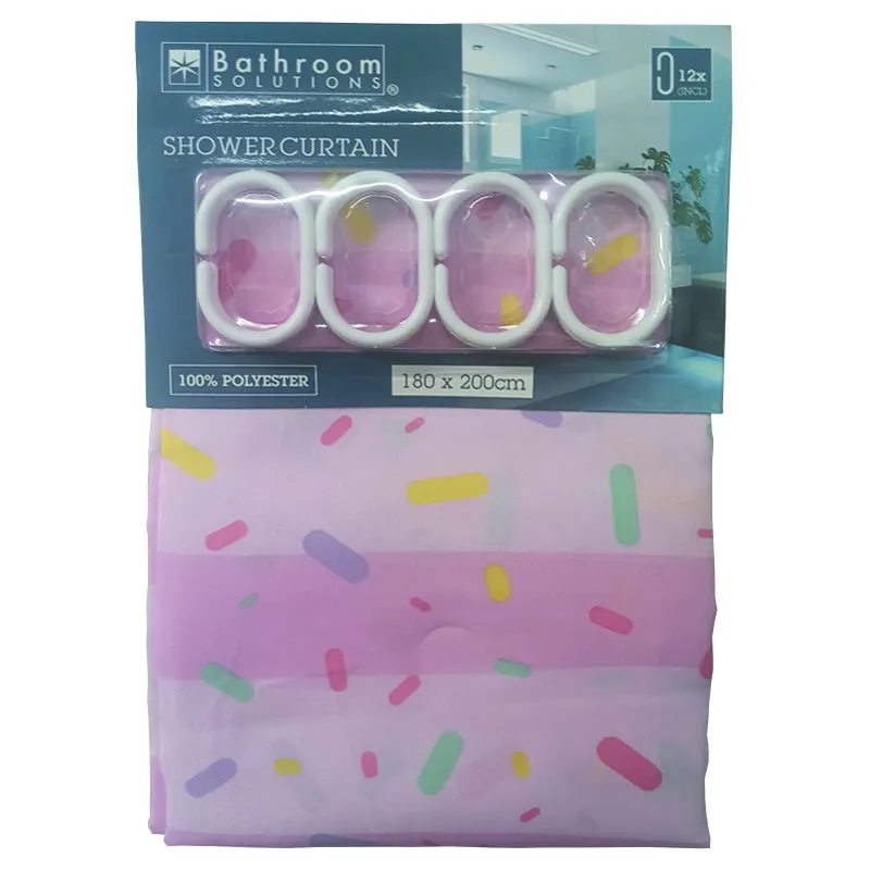 Шторка для ванної Koopman, 180х180 см, в асортименті, CY2400190 купити недорого в Україні, фото 1