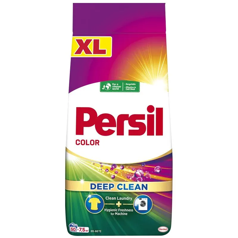 Порошок пральний Persil Color, 5,25 кг, 35 циклів прання купити недорого в Україні, фото 1