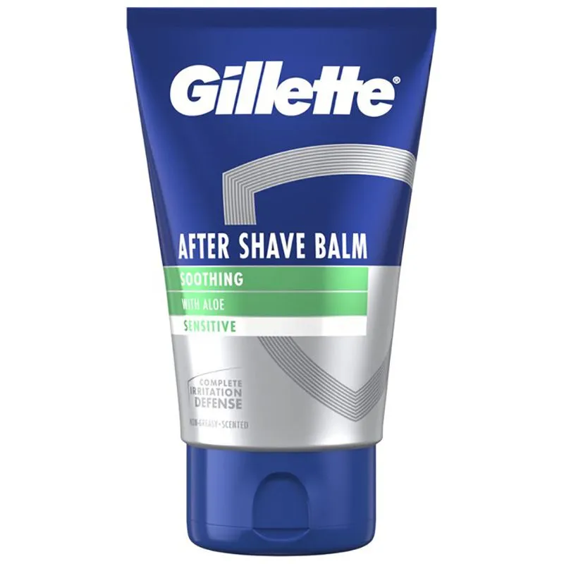 Бальзам после бритья Gillette Успокаивающий с алоэ вера, 100 мл, 8700216467346 купить недорого в Украине, фото 2