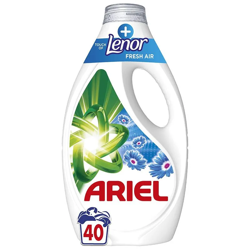 Гель для прання Ariel Дотик свіжого повітря Lenor, 1,8 л, 40 циклів купити недорого в Україні, фото 1