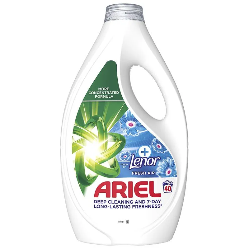 Гель для прання Ariel Дотик свіжого повітря Lenor, 1,8 л, 40 циклів купити недорого в Україні, фото 2