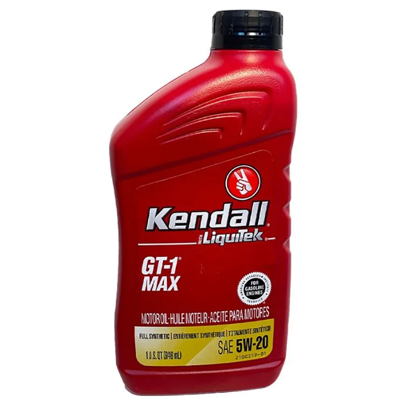 Олива моторна Kendall GT-1 MAX 5W-20, 0,946 л, 1081232 купити недорого в Україні, фото 1