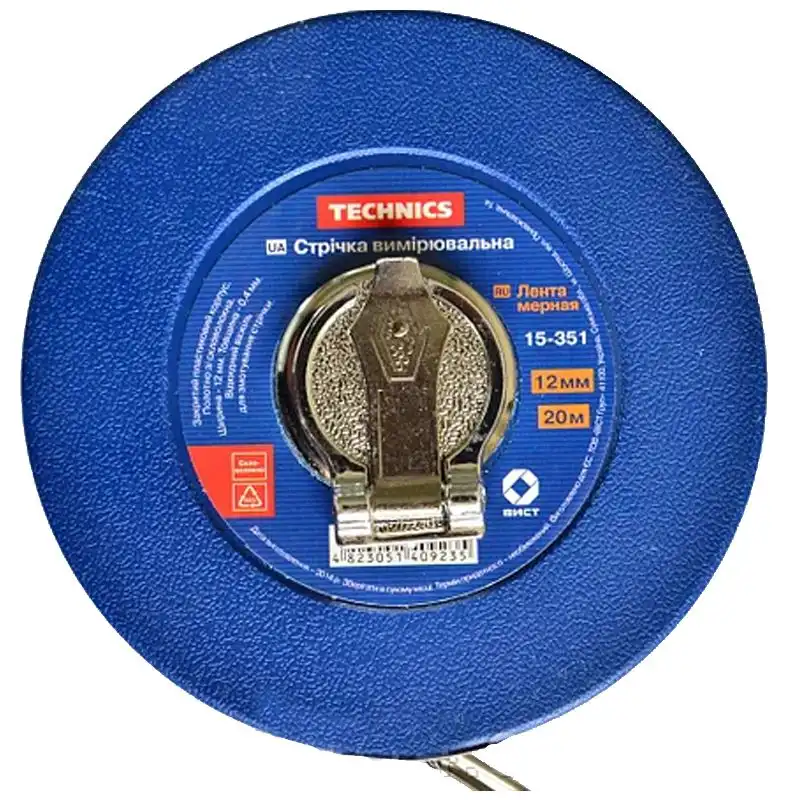 Лента мерная Technics, стекловолокно, 50 м, 15-353 купить недорого в Украине, фото 1