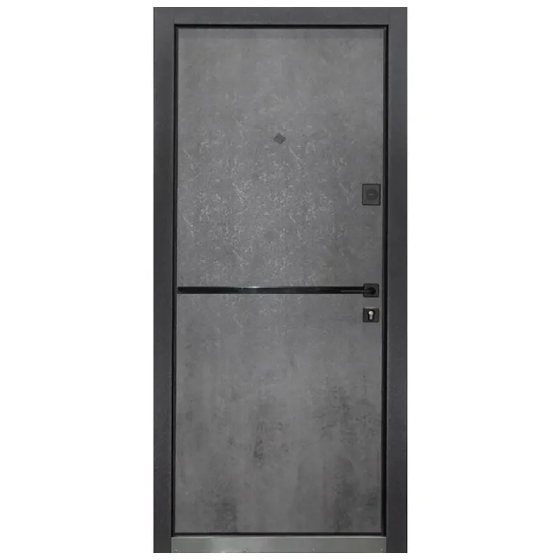 Дверь входная Министерство дверей ПУ-Line, 960x2050 мм, бетон темный, правая купить недорого в Украине, фото 2