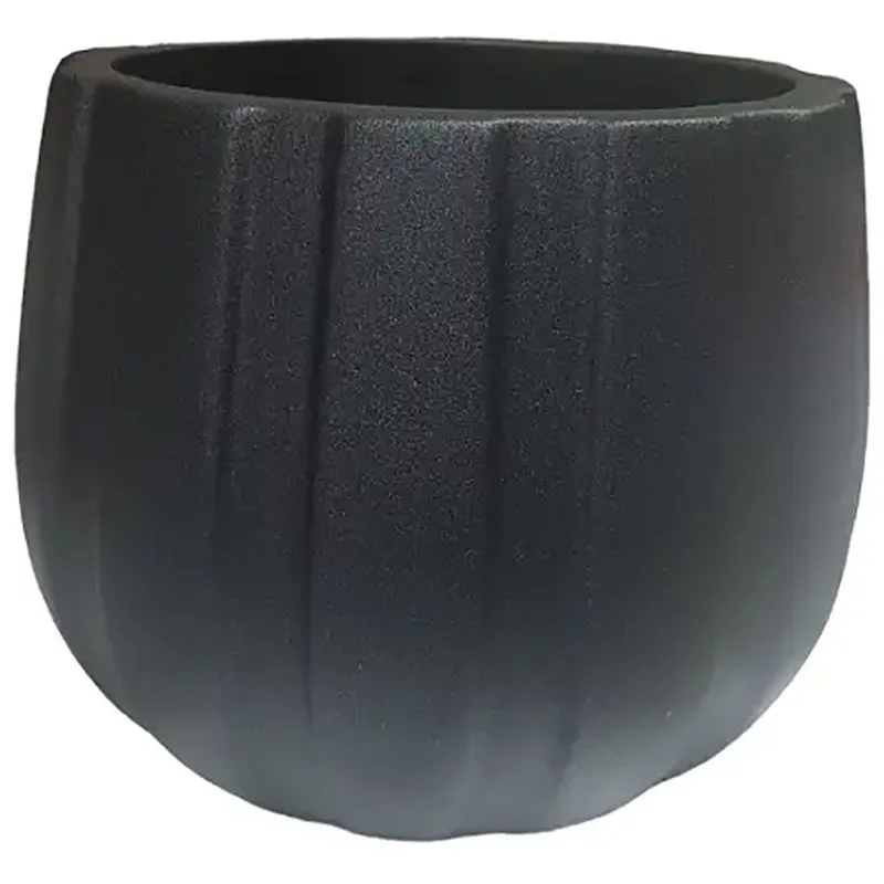 Горшок керамический Вертикаль, 1,6 л, жемчужина черная купить недорого в Украине, фото 1