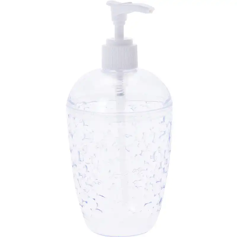 Дозатор для жидкого мыла Koopman кнопочный, настольный, пластиковый, 0,35 л, 170456020 купить недорого в Украине, фото 1