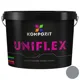 Краска резиновая Kompozit Uniflex 12 кг, RAL 7046 серый, фото 1 Краска резиновая Kompozit Uniflex 12 кг, RAL 7046 серый купить недорого в Украине, фото 1
