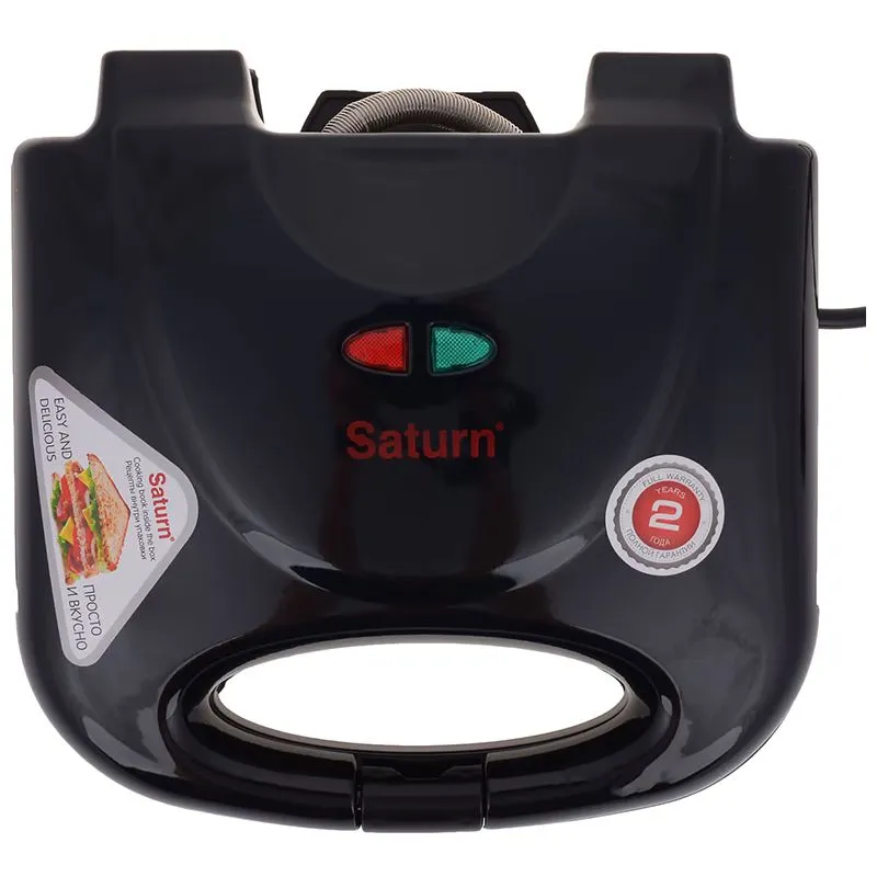 Сэндвичница Saturn ST-EC1082 Black купить недорого в Украине, фото 1