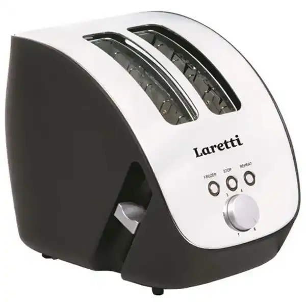 Тостер Laretti LR-EC2350, 1000 Вт, чёрный с хромом купить недорого в Украине, фото 1