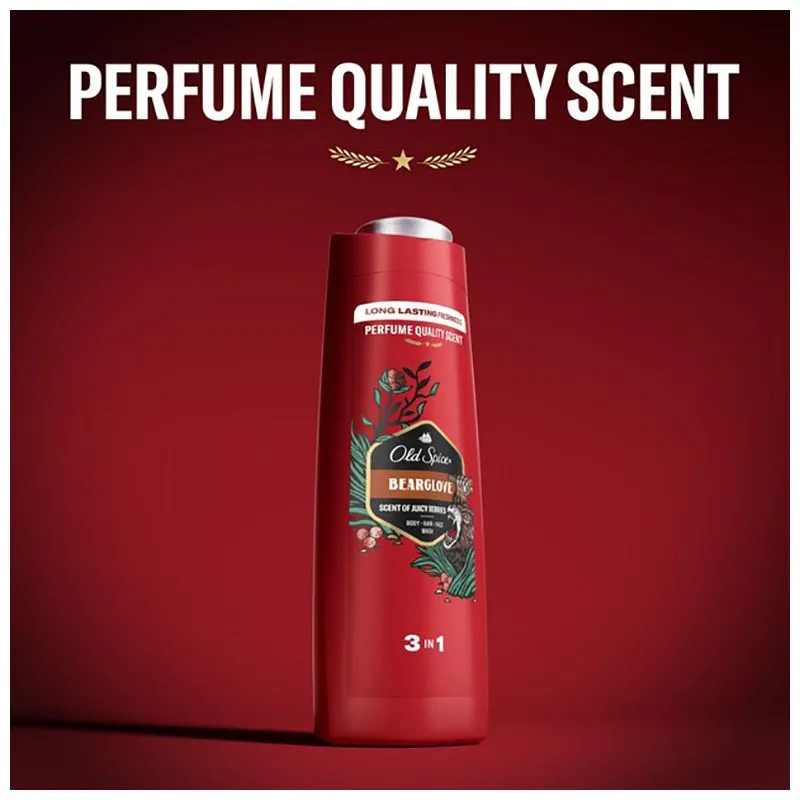 Гель для душу Old Spice 3в1 Bearglove, 400 мл, 8001090533869 купити недорого в Україні, фото 2
