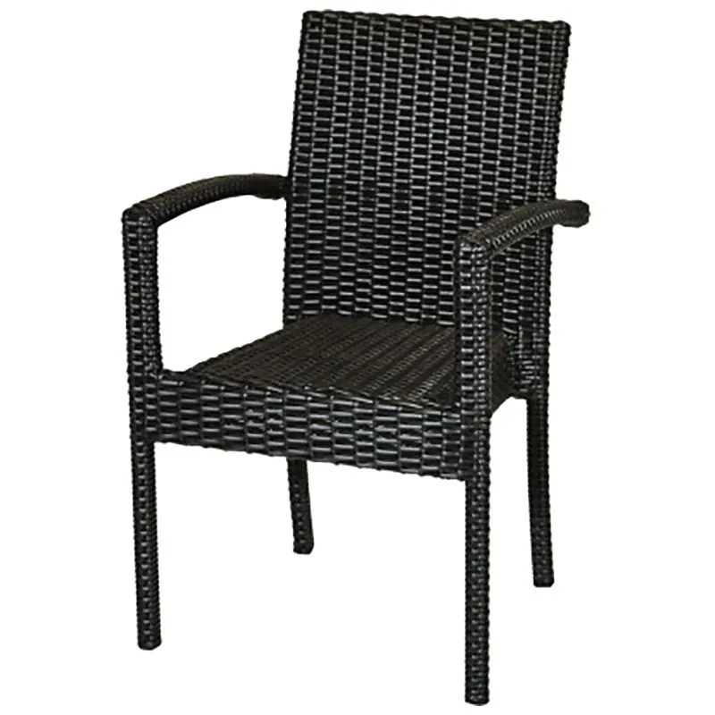 Кресло Rattwood, 43х57х92 см, черный, 0114 купить недорого в Украине, фото 1