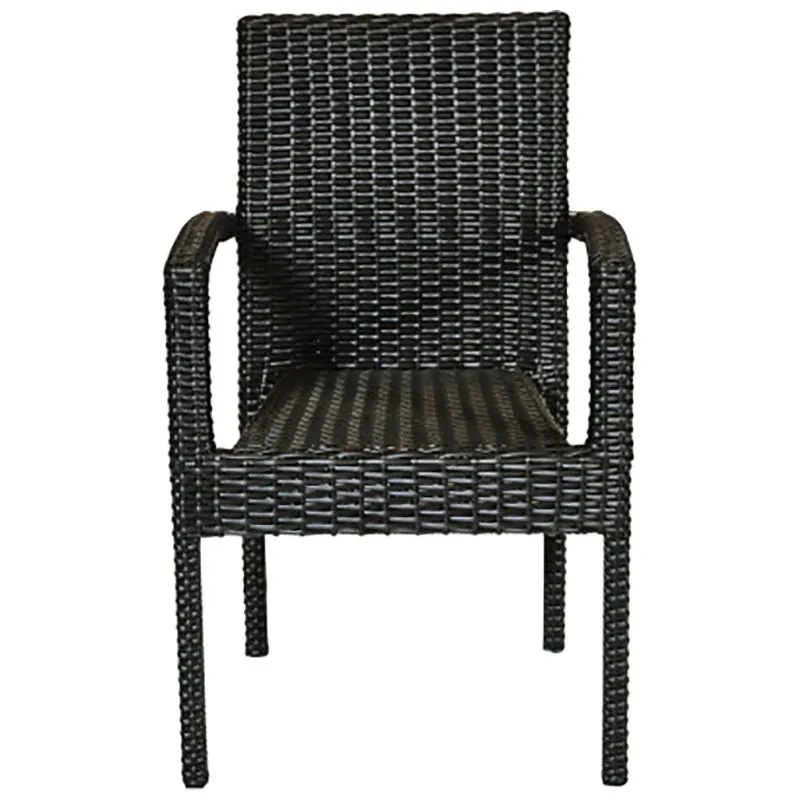 Кресло Rattwood, 43х57х92 см, черный, 0114 купить недорого в Украине, фото 2