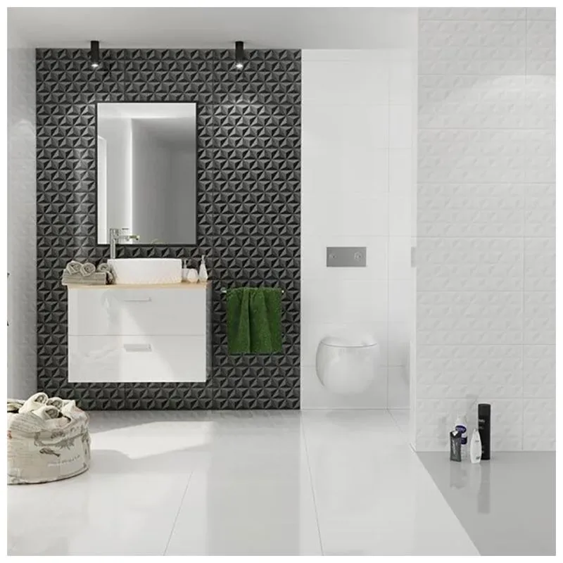 Плитка для стен Cerrol Skandi Diamond White Mini 300x450x8 мм, 1 сорт, белый, TIS0451LM0032 купить недорого в Украине, фото 2