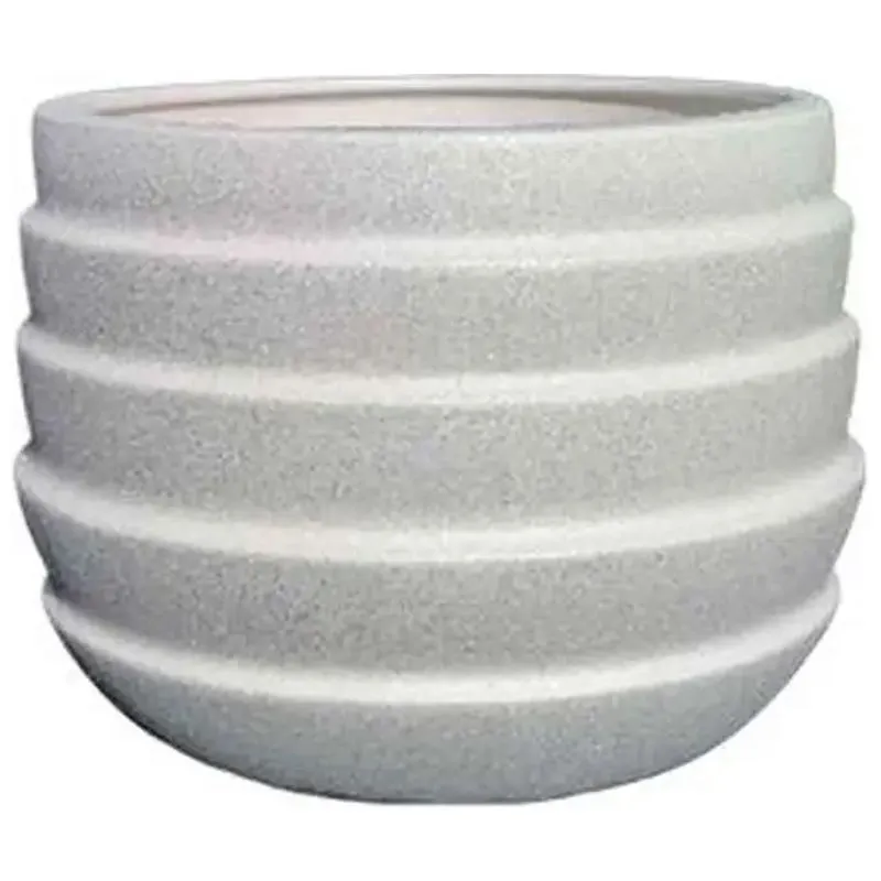 Горшок керамический Горизонталь, 1,6 л, жемчужина белая купить недорого в Украине, фото 1