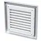 Решітка Vents МВ 101 с, 150х150 мм, біла, фото 3 Решітка Vents МВ 101 с, 150х150 мм, біла купити недорого в Україні, фото 3