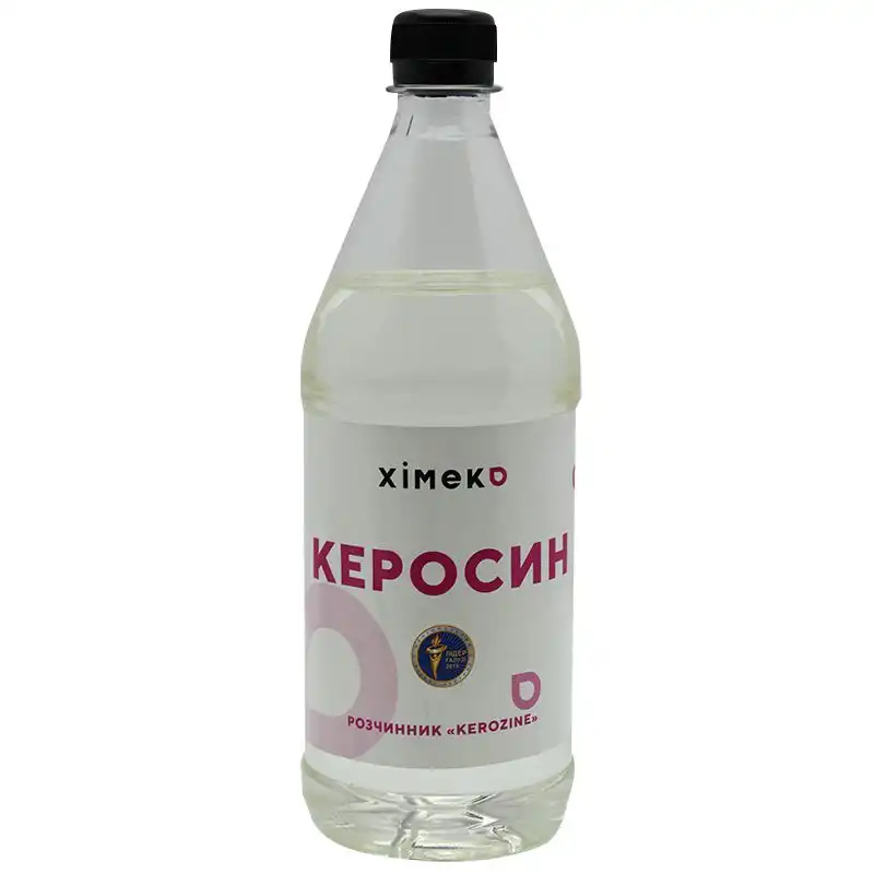 Растворитель керосин Kerozine, в ПЭТ бутылке, 0,8 л, 0,595 кг купить недорого в Украине, фото 1