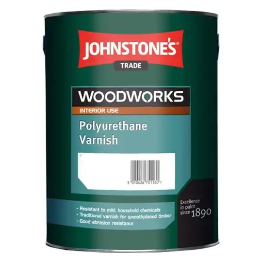 Лак для меблів Johnstone's Polyurethane Varnish Clear Glos, поліуретановий, 0,75 л, глянець купити недорого в Україні, фото 1