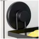 Поличка для ванної Koopman, 25х10х8,5 см, до 3,5 кг, чорний, C80653630 купити недорого в Україні, фото 3