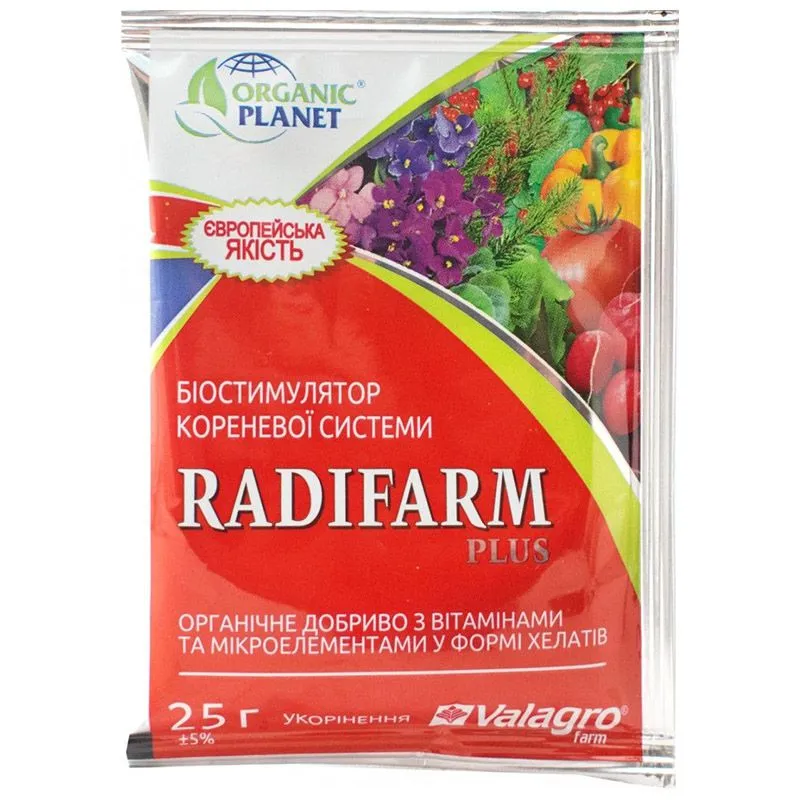 Добриво біостимулятор росту Valagro Radifarm, 25 мл купити недорого в Україні, фото 1