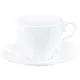 Чашка з блюдцем Wilmax WL-993105, 330 мл, білий, 171615 купити недорого в Україні, фото 1