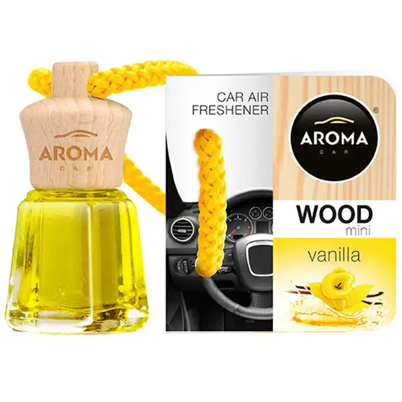 Ароматизатор Aroma Car Wood Mini Mix Ваніль, 4 мл, 921502 купити недорого в Україні, фото 1