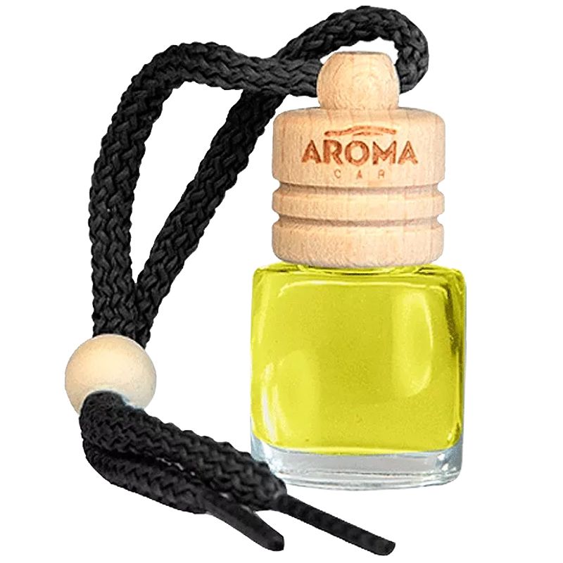 Aroma Car Désodorisant Wood Black – Petit Flacon 6ml, Parfum Fabriqué En France