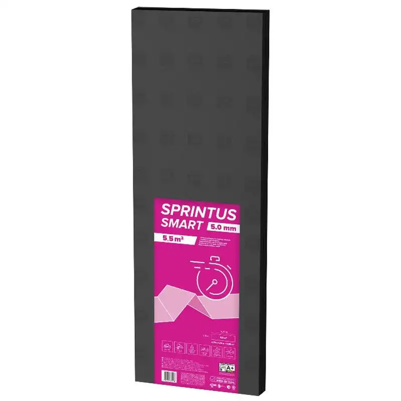 Підкладка-гармошка під ламінат Arbiton Sprintus XPS, 5 мм, 5,5 кв.м купити недорого в Україні, фото 1
