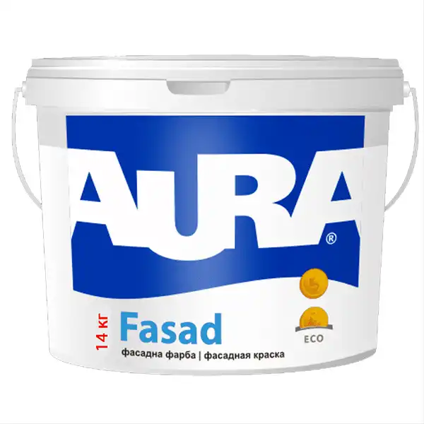Фарба фасадна Aura Fasad, 14 кг купити недорого в Україні, фото 1